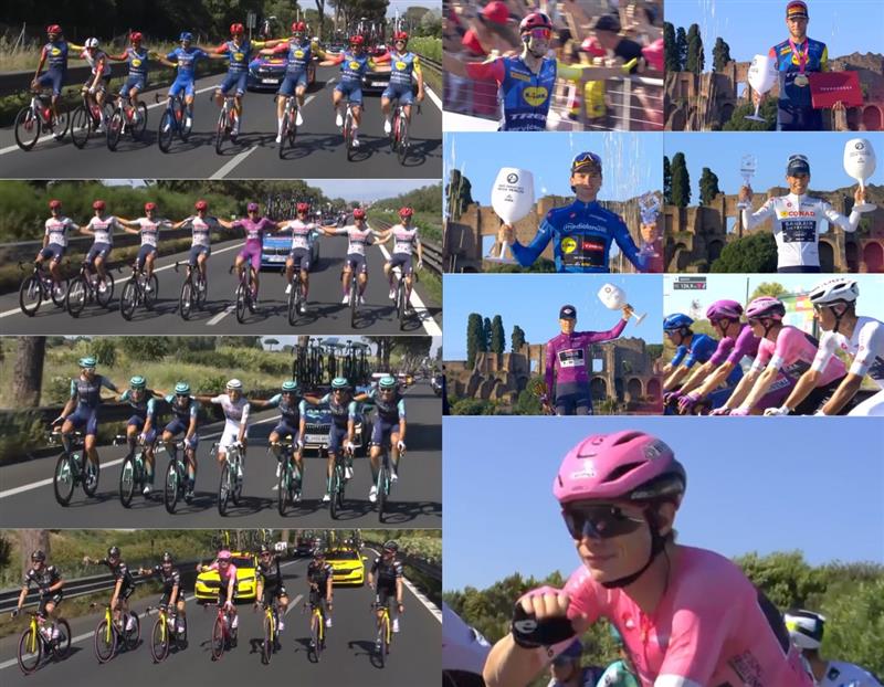 21ª Tappa Giro 2026 - Milan impera nella Capitale, Vingegaard cinge la Tripla Corona
