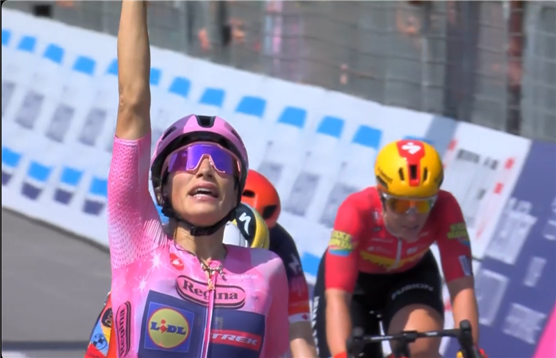 2ª Tappa Giro Women 2026 - Balsamo conferma la rosa a Caorle, spenta la fuga delle tre