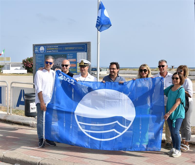 Sassari: Issate le Bandiere Blu