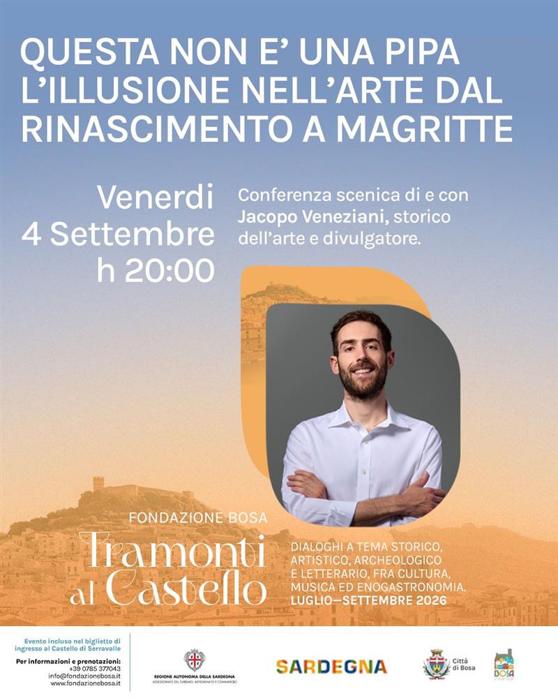Bosa, fine settimana tra arte e fotografia: Jacopo Veneziani al Castello e la mostra di Wolff a Casa Deriu