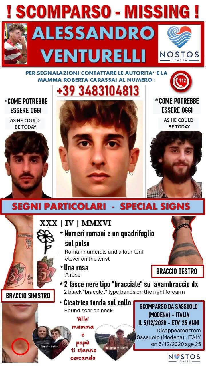 Harley Davidson Italia, l’appello arriva anche in Sardegna: “Aiutateci a cercare Alessandro Venturelli”