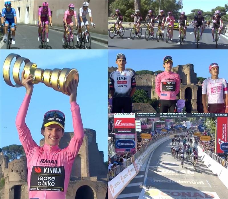 Giro 2025 Tappa 21ª La Ventunesima e Ultima Fatica Roma -> Roma