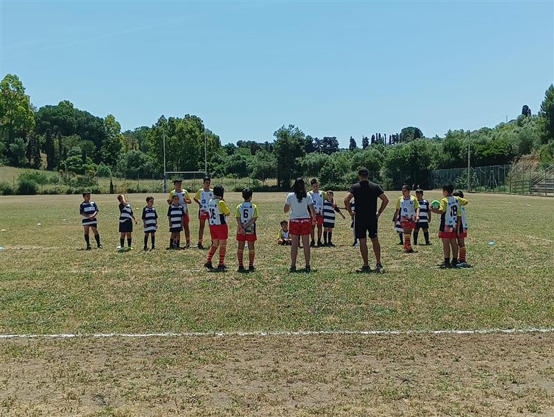Alghero e Sassari, uniti dall’ovale: l’Under 14 dell’Amatori in scena tra touche, gavettoni e spirito rugbistico