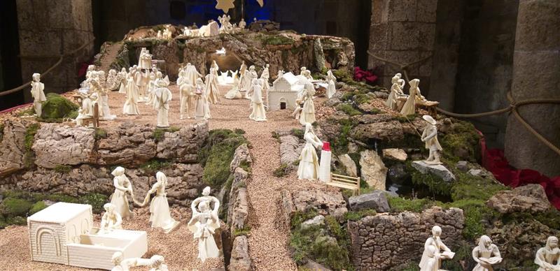 Il Presepe di Pane di Olmedo non delude le aspettative e fa il pieno di visite nel periodo tra Natale e Capodanno.