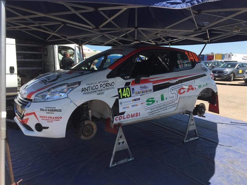 La Peugeot 208 R2 di Locci-Musu_Porto Cervo Racing