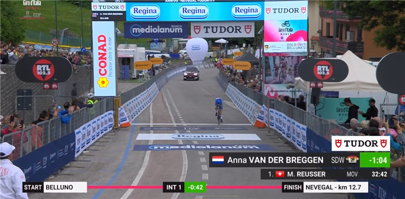 4ª Tappa Giro Women 2026 - Dominio di van der Breggen sul Nevegal, Longo Borghini attesa sulle montagne