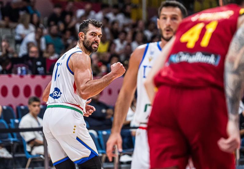 L’Italia supera la Spagna ed ora è prima nel girone a EuroBasket 2025. Decisivi Spissu e Ricci