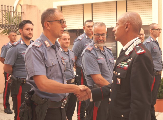 Olbia: il generale Rizzo incontra i carabinieri e il sindaco Nizzi