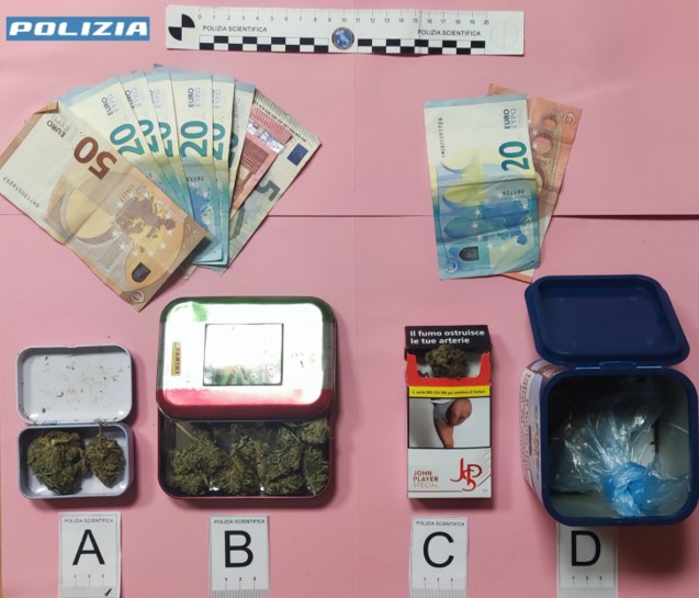 Sassari, fermato con 30 grammi di marijuana in via Rockefeller: denunciato per spaccio