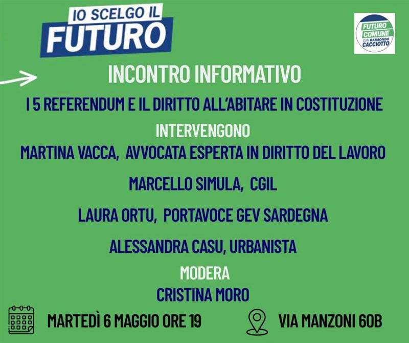 Alghero, Futuro Comune organizza un incontro pubblico su lavoro, casa e cittadinanza