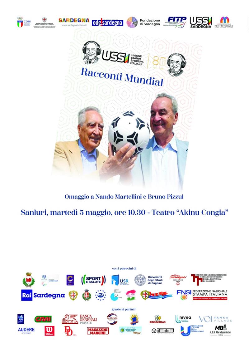 Sanluri riaccende il mito di Mennea per celebrare le grandi voci della cronaca sportiva