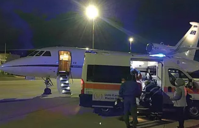 La corsa nel cielo per salvare una vita