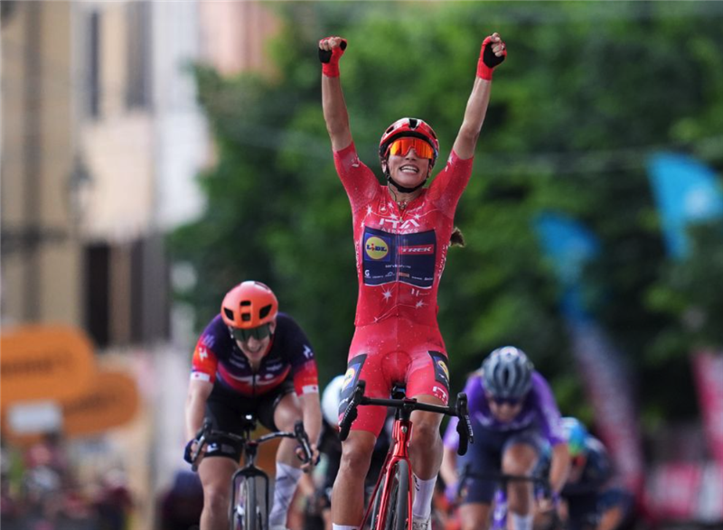 6ª Tappa Giro Women 2026 - Poker di Balsamo a Brescello, il ventaglio spaventa il Giro