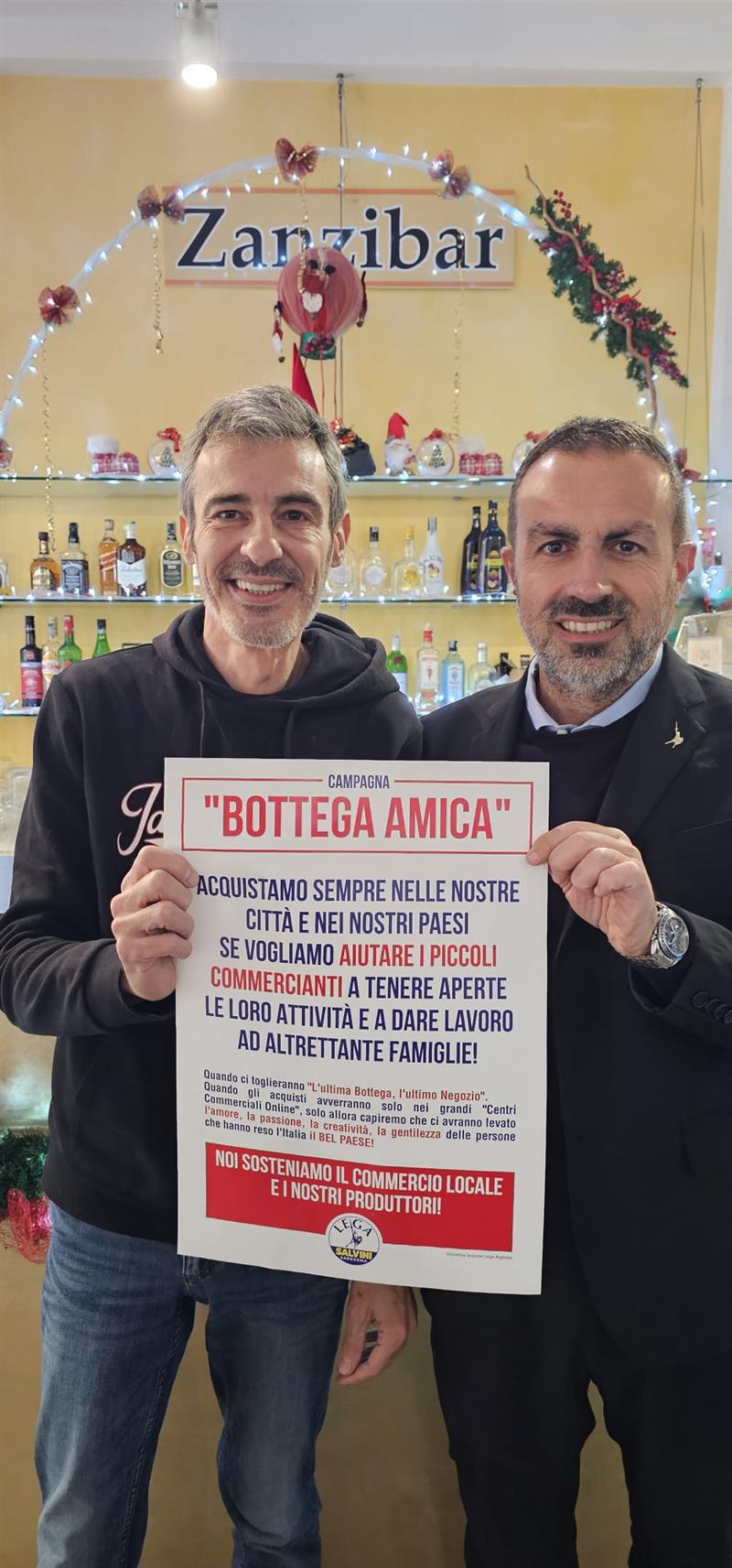 “Bottega Amica”, Lombardi (Lega): “Sosteniamo il commercio di vicinato. Le multinazionali online stanno uccidendo le nostre botteghe”