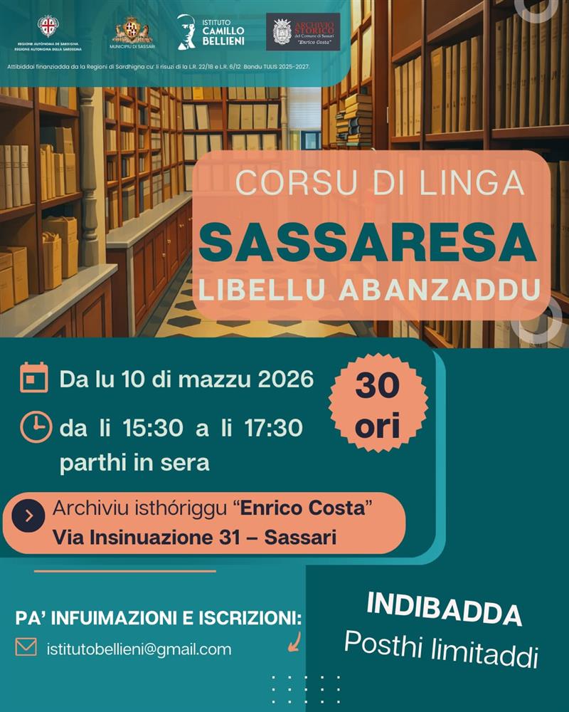 Sassari blinda il suo dialetto: sold out in poche ore per il corso avanzato all