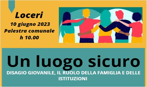 "Un luogo sicuro", il ruolo della famiglia e delle istituzioni, un convegno a Loceri