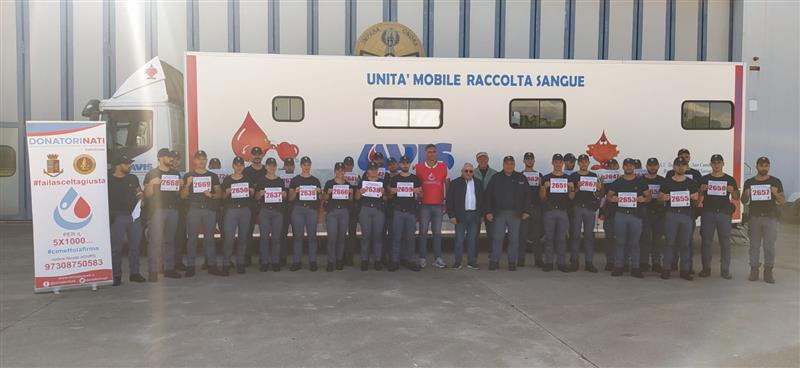 Un patto di solidarietà: Avis e DonatoriNati della Polizia di Stato insieme per garantire l'autosufficienza di sangue in Sardegna!