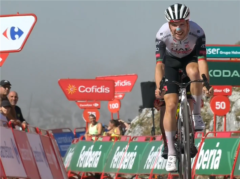 13ª Tappa Vuelta | Almeida vince sull