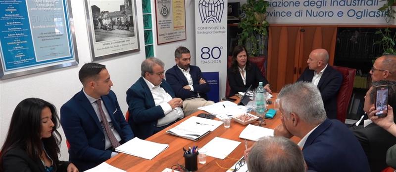 Nuoro: la Regione incontra Confindustria, tra promesse, piani e vecchi problemi