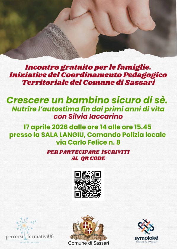 Il seme dell'autostima: a Sassari un incontro per imparare a far fiorire i nostri bambini