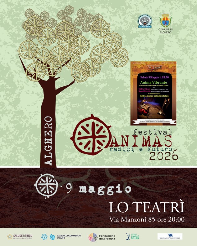 Festival Animas, Radici e Futuro: ad Alghero l’arpa elettrica incontra le sonorità mediorientali - Moretti e Dünen in concerto con il nuovo album Anima Vibrante.