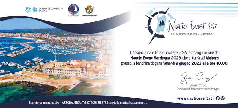 Alghero si prepara per l'atteso Nautic Event 2023 sulla Banchina Dogana - Appuntamento venerdì 9 giugno alle 10