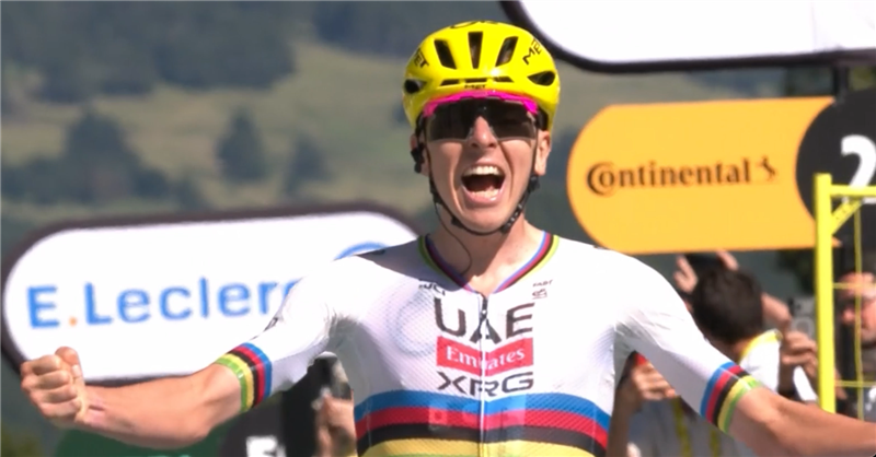 3ª Tappa Tour de France 2026 – Prova di forza di Pogacar a Les Angles, sua la tappa e la maglia gialla