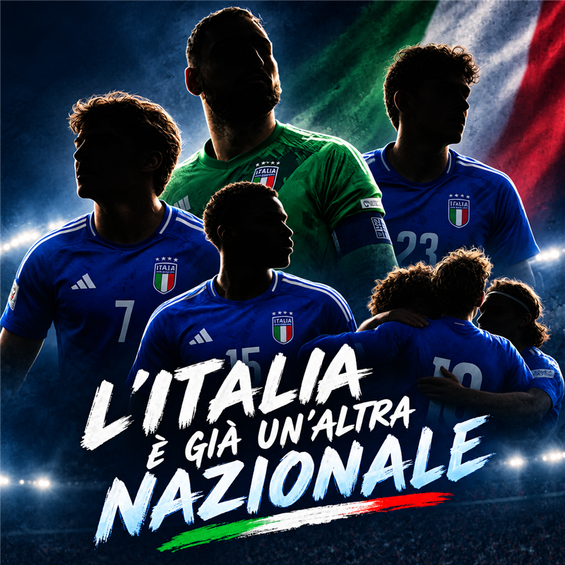 L’Italia è già un’altra Nazionale