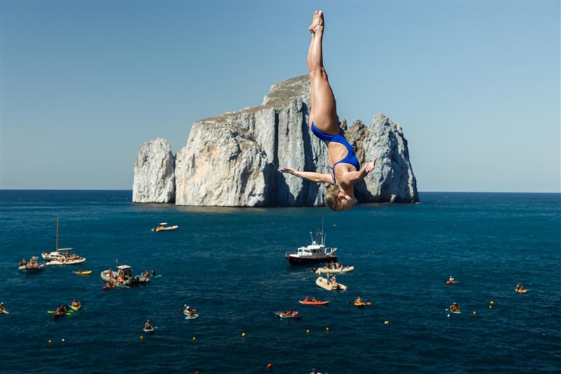 Porto Flavia torna capitale mondiale dei tuffi estremi
