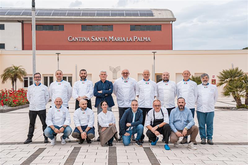 I maestri della cucina internazionale incoronano i vini della cooperativa di Alghero: il vermentino sardo finisce nel risotto dei reali inglesi