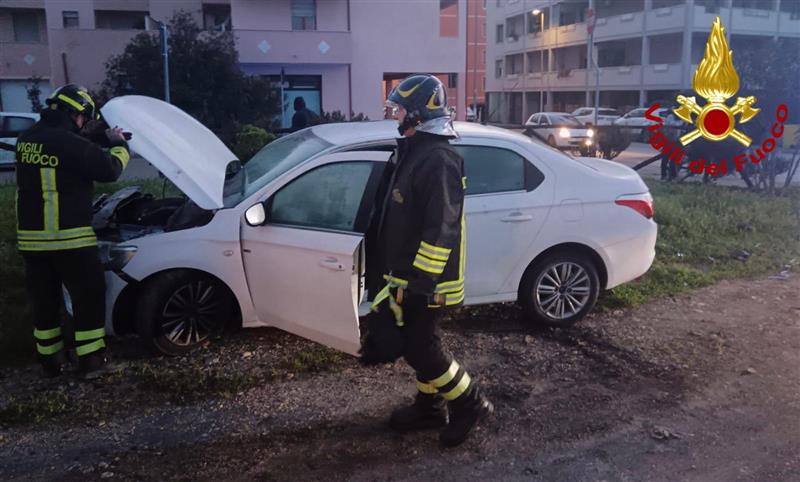 Porto Torres, schianto all