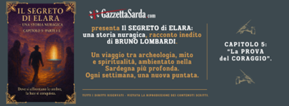 Racconto di Bruno Lombardi “Il segreto di Elara – una storia nuragica”. Capitolo 5.