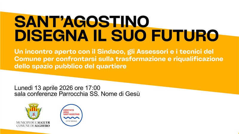 Alghero, il quartiere di Sant’Agostino ridisegna i suoi confini: tra partecipazione e cantieri la rinascita del quartiere popolare