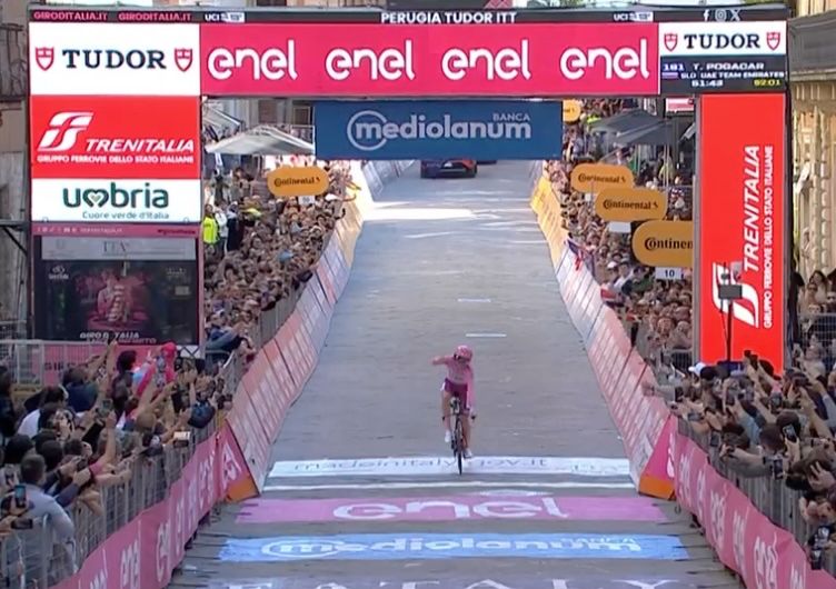 Giro d’Italia – Tappa n° 7 Cronometro individuale Foligno – Perugia