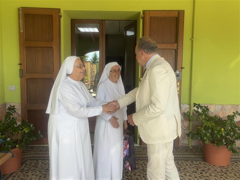 Il prefetto visita la Casa Famiglia San Giuseppe a Santu Lussurgiu