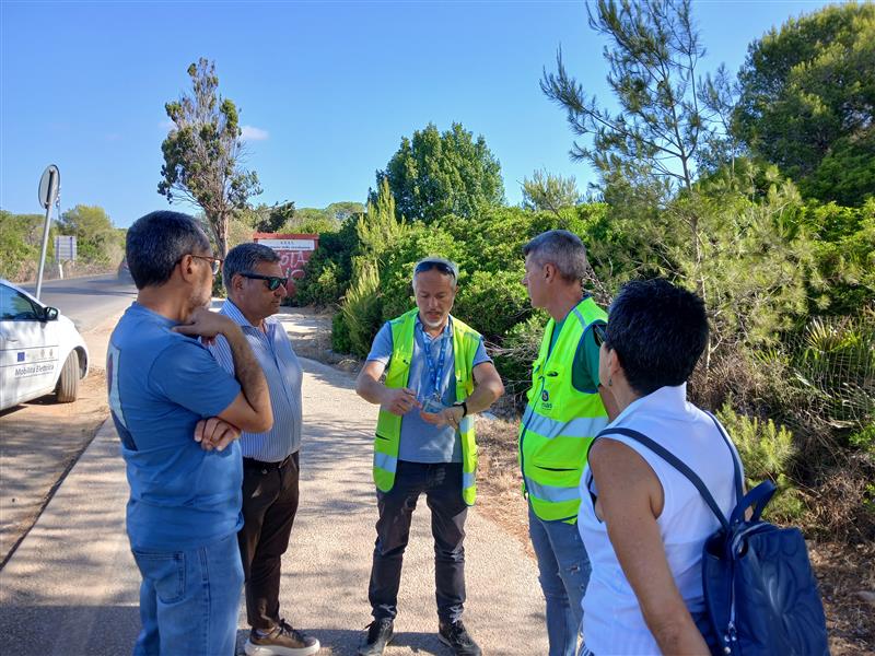 Comune e Anas studiano l’illuminazione della variante del Calich: sopralluogo sul tracciato