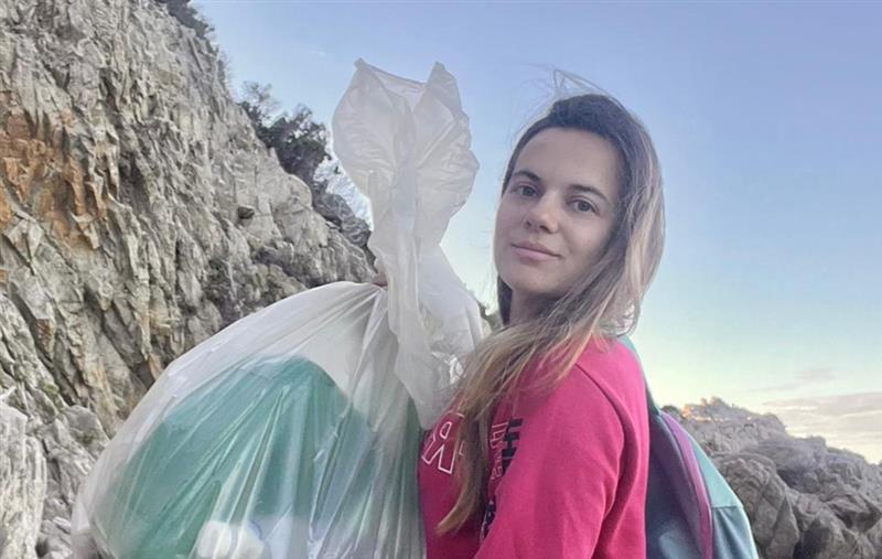 «Raccolgo plastica ovunque». Silvia Spano e il suo obiettivo: salvare l
