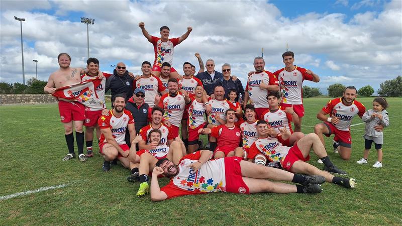 Il ciclone della squadra cadetta dell'Amatori Rugby Alghero abbatte il fortino del Sinnai: quattro mete nella ripresa stendono i padroni di casa