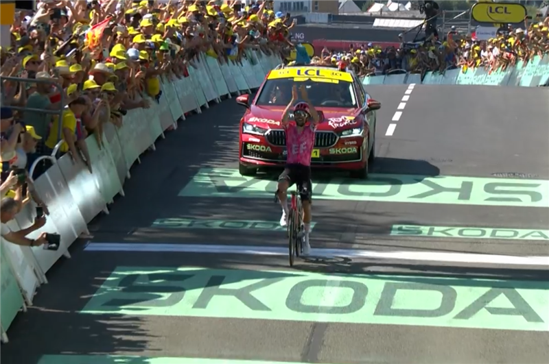 6ª Tappa Tour 2025: Healy vola in solitaria verso Vire, van der Poel prende la maglia gialla per un secondo