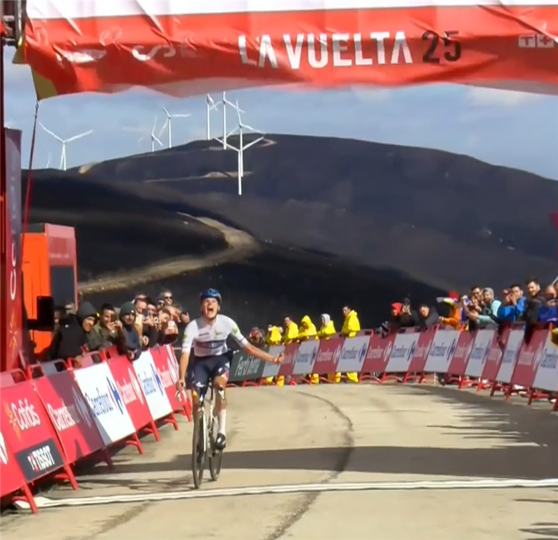 17ª tappa Vuelta 2025 | Il sogno di Giulio Pellizzari: primo trionfo da professionista nella tappa regina della Vuelta