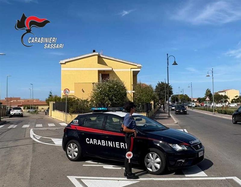 Sorso: fugge al posto di blocco, inseguito e denunciato dai Carabinieri