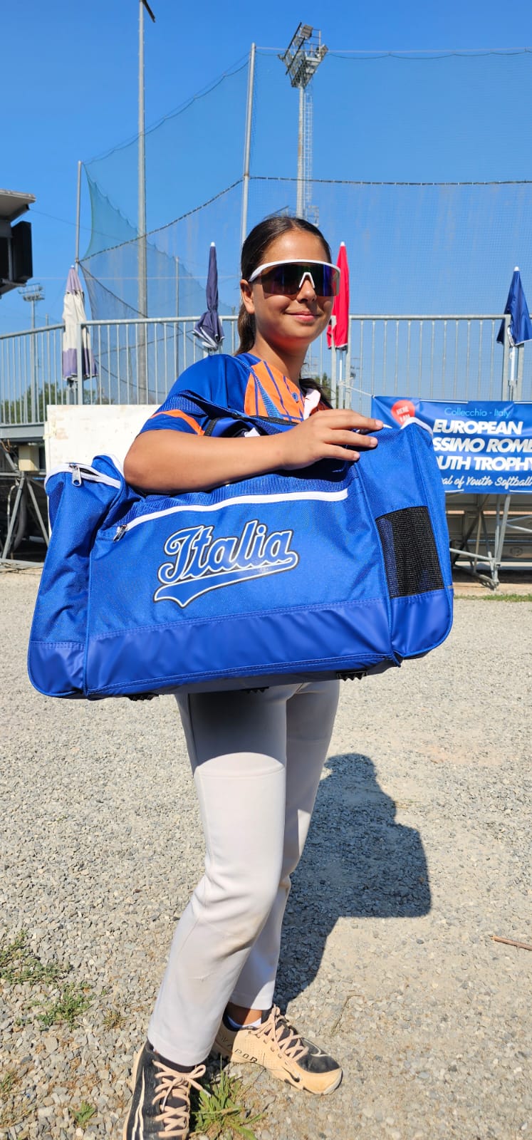 Tigri Baseball Alghero, Giorgia Carboni ancora in campo con la Nazionale Under 13