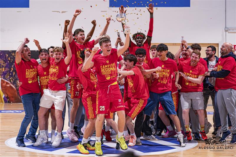 La Pallacanestro Alghero Costruzioni Valentino riconferma per il 2° anno consecutivo il Titolo Regionale Under 17 Eccellenza