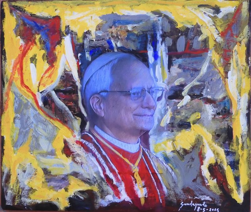 Il Primo Ritratto di Papa Leone XIV: La Ricezione Globale di Francesco Guadagnuolo fra Transrealismo e Iconografia Sacra