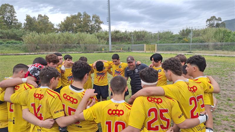 Under 18, sconfitta pesante per l’Amatori Rugby Alghero: Toniolo si assume le responsabilità