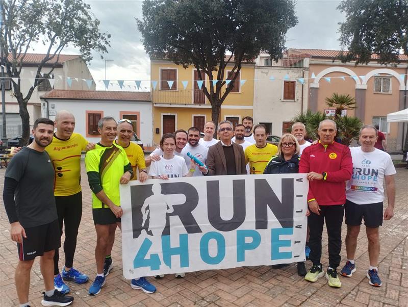 Maratona della solidarietà: la Run4Hope fa tappa in Sardegna tra sport, ricerca e impegno civile