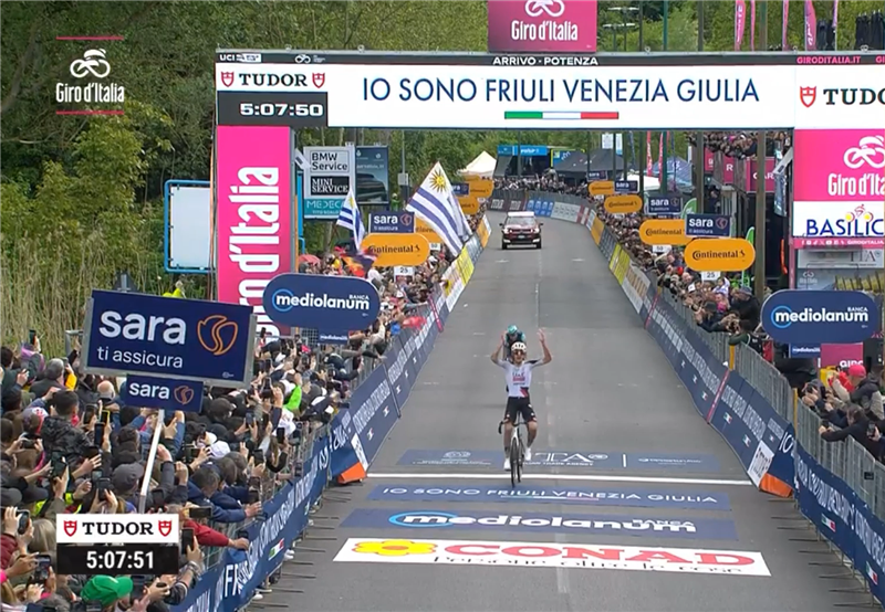 5ª Tappa Giro 2026 - Due tonfi e una resurrezione a Potenza
