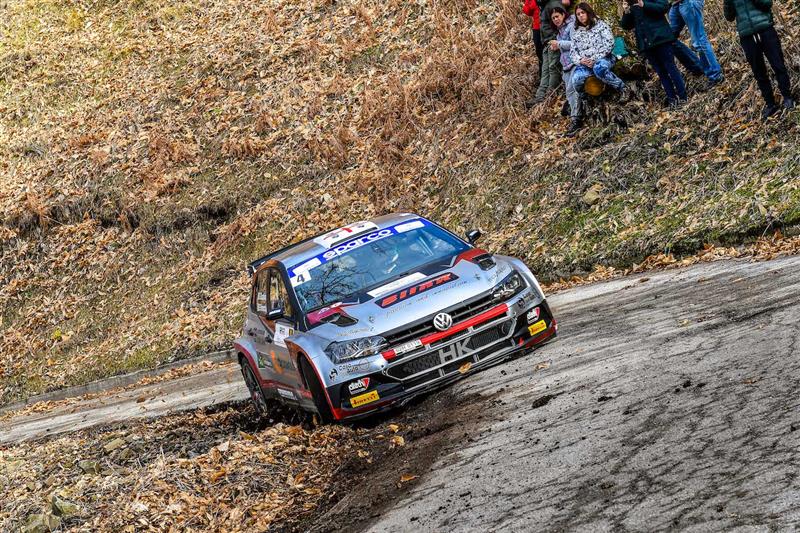 Giacomo Scattolon con Automobile Club Sassari nella “top five” del Rally Il Ciocco