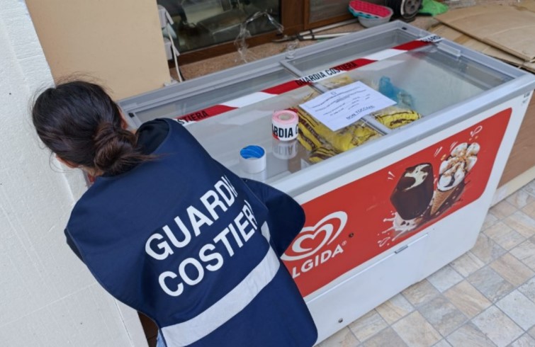 Pesce senza tracciabilità e congelatori fantasma: raffica di multe della Guardia Costiera nel sud Sardegna.