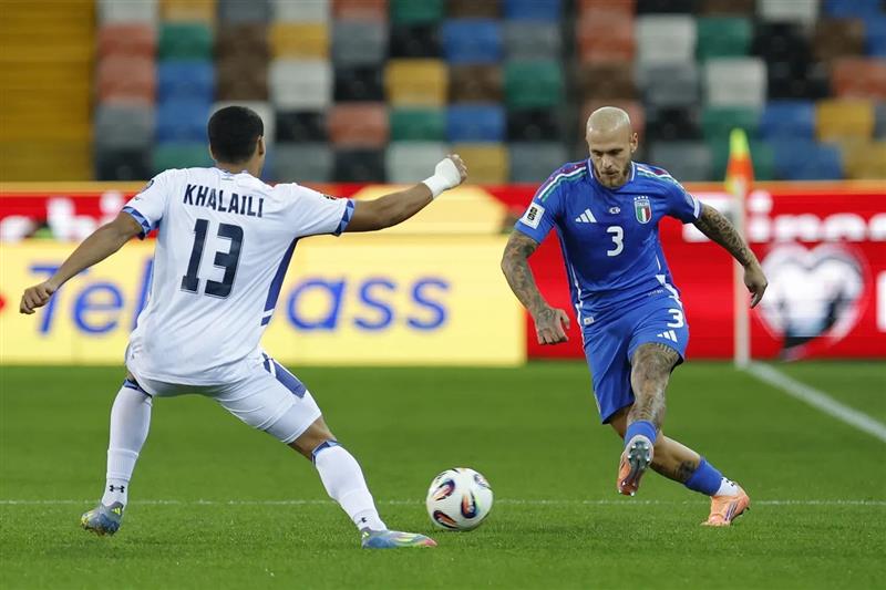 L’Italia supera agevolmente Israele e si qualifica per i “play-off”. Doppietta di Retegui e Mancini i marcatori degli azzurri.
